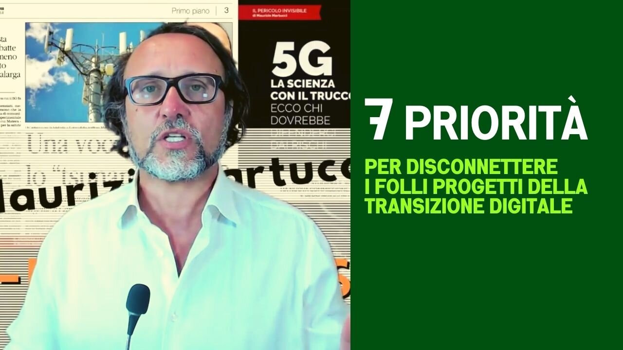 7 Priorità contro i folli progetti della Transizione Digitale