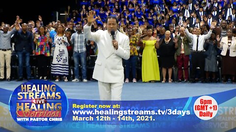 Healing Streams Healing Services with Pastor Chris | March 12th - 14th @ 12pm Eastern Daily