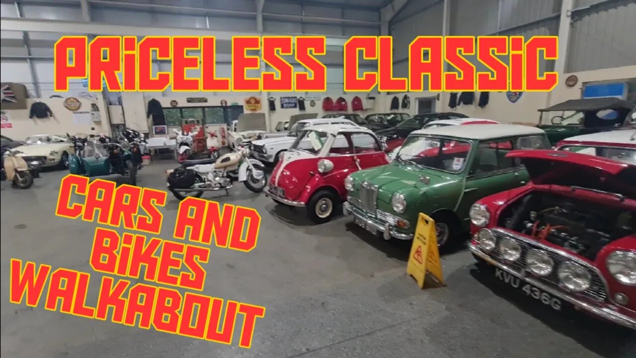 Stunning Classic Motorcycles & Cars Hidden Treasure