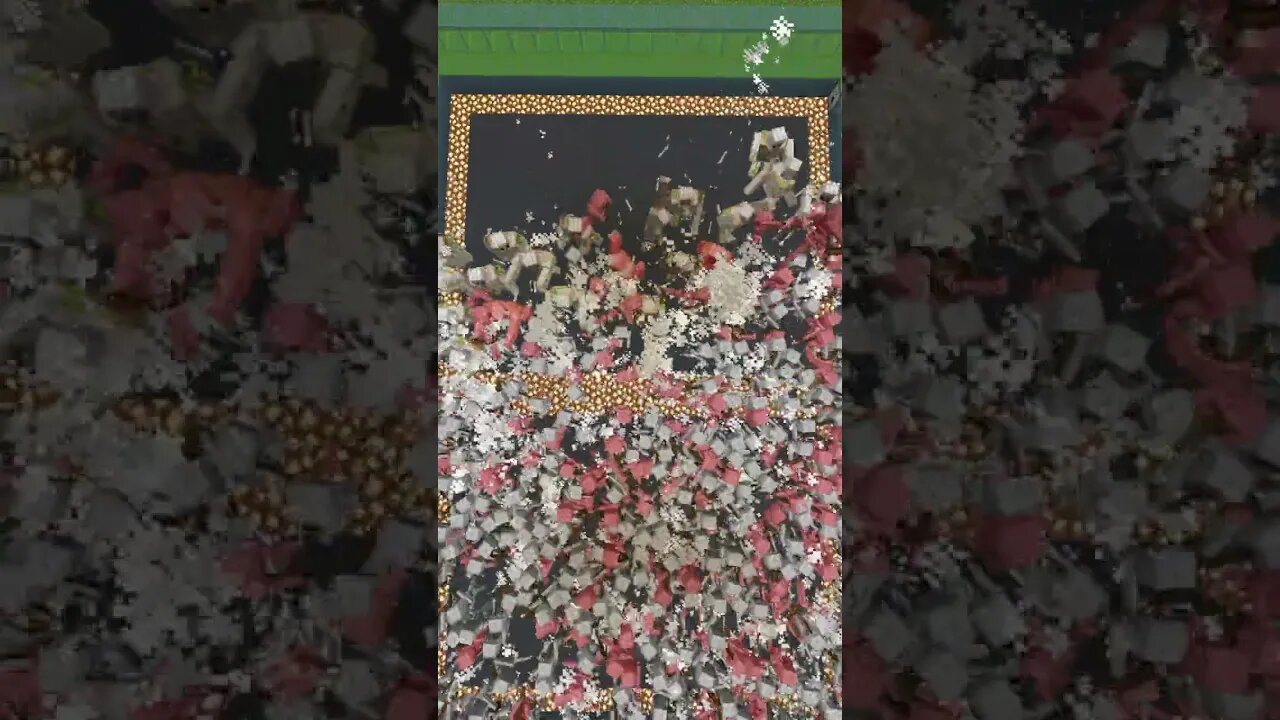 1000 Skeletons VS 20 Iron Golems