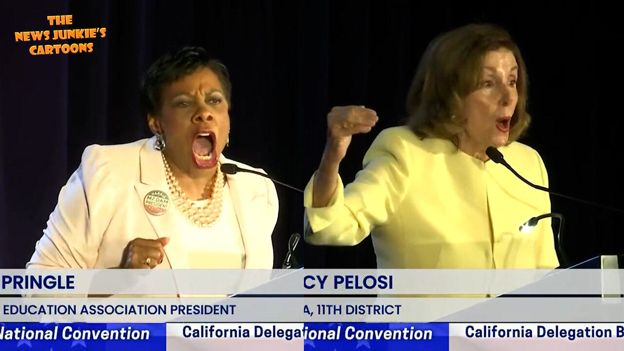 CA Democrats & Pelosi ensure that California will elect Kamala as president "Who happens to be a woman and a person of color. She is ready for the job."