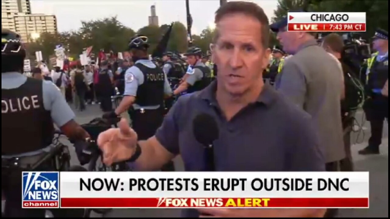 DNC - PROTESTS ERUPT OUTSIDE