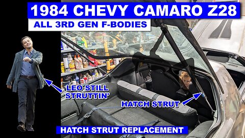 3rd Gen F-Body Hatch Strut Replacement