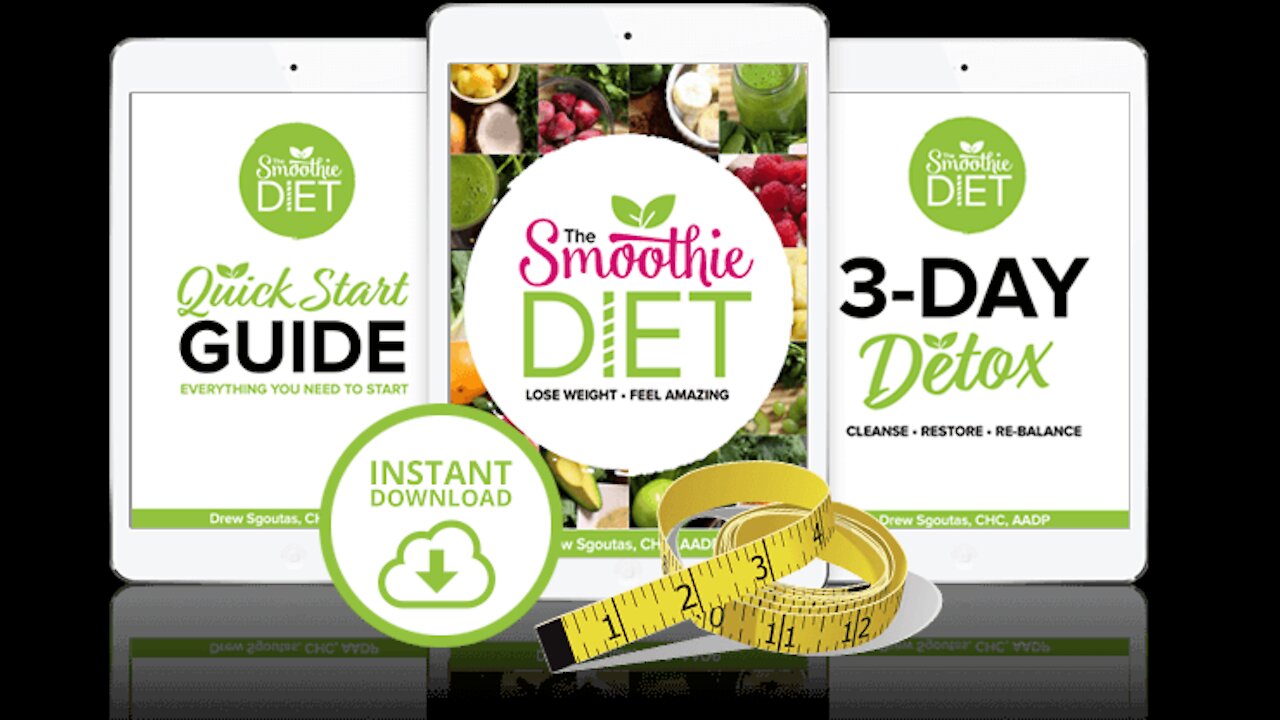 Delicious, Easy-To-Make Smoothies For Rapid Weight Loss, Increased Energy, & Incredible Health!