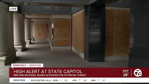 High Alert at State Capitol