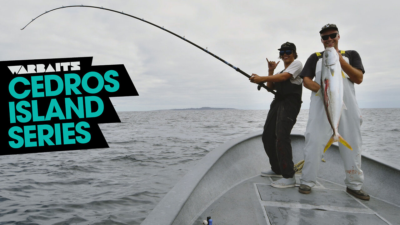 INSANE YELLOWTAIL fishing on the SURFACE IRON | CEDROS ISLAND SERIES | Day 1/4