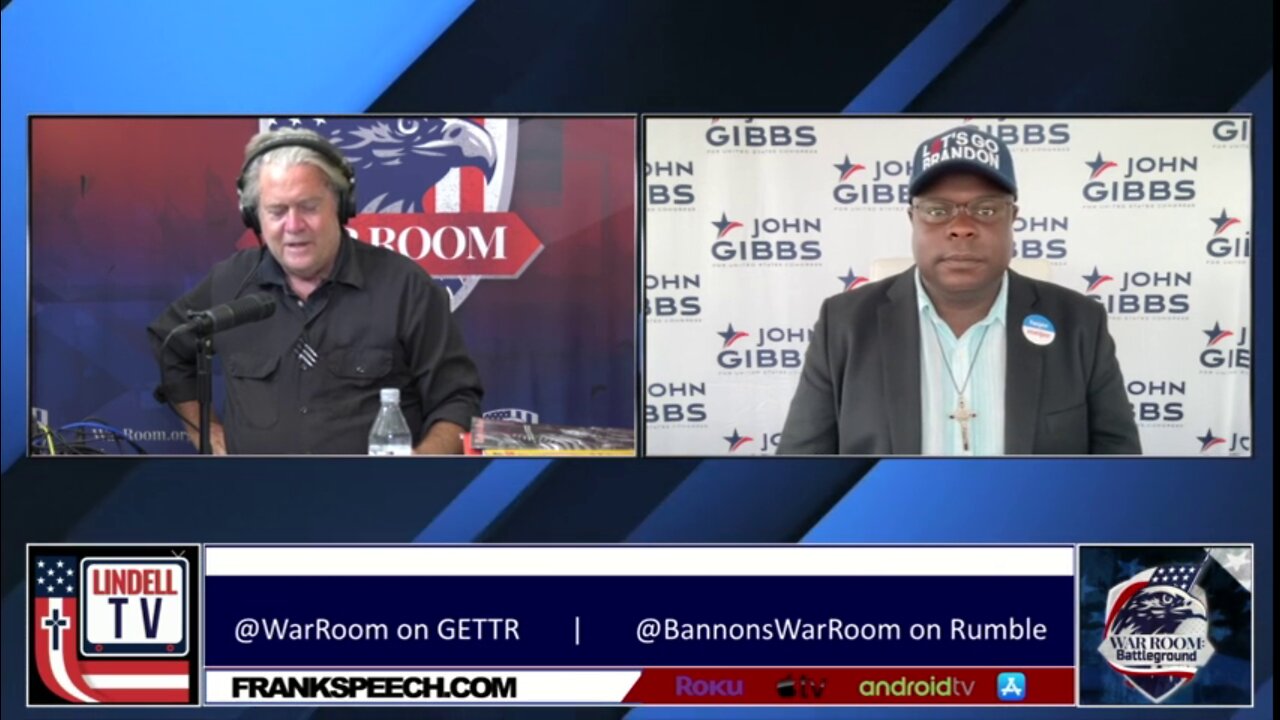 Trump Endorsed Candidate John Gibbs Joins War Room To Discuss Battle In Michigan Election