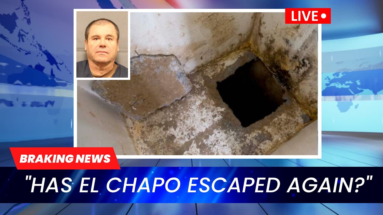 HAS EL CHAPO ESCAPED AGAIN | Inside El Chapo’s Prison Cell