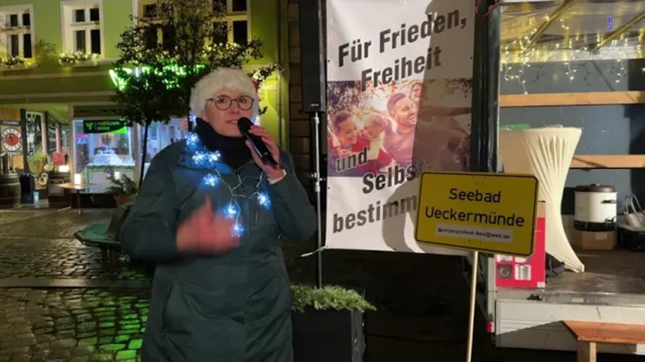 Ueckermünde - Worte beim offenem Mikrofon 07.12.2022
