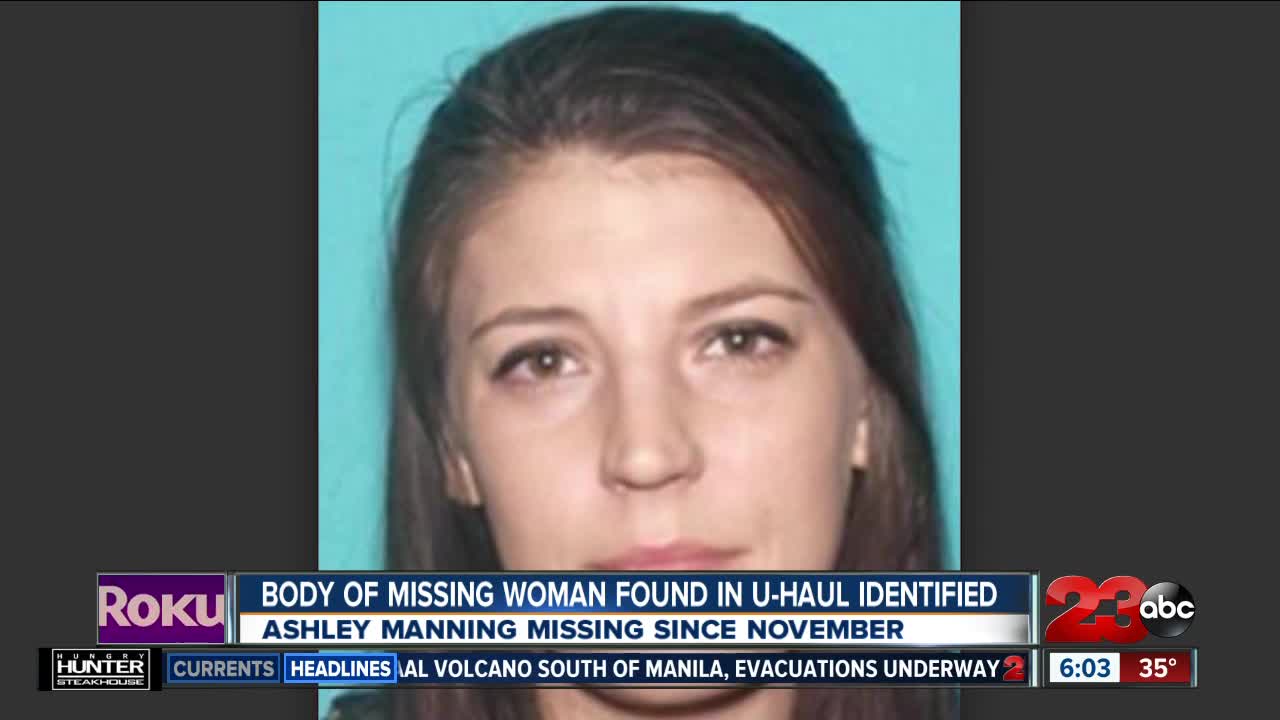 Body of missing woman found in U-Haul identified
