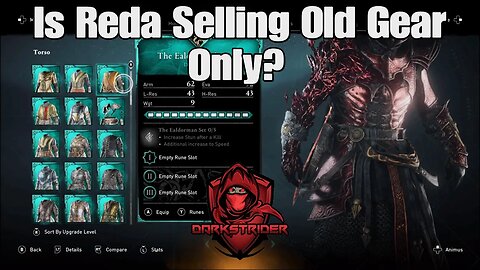 Assassin's Creed Valhalla- Is Reda Selling Old Gear Only?