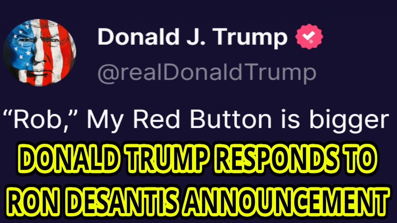 DONALD TRUMP RESPONDS TO RON DESANTIS TWITTER SPACE