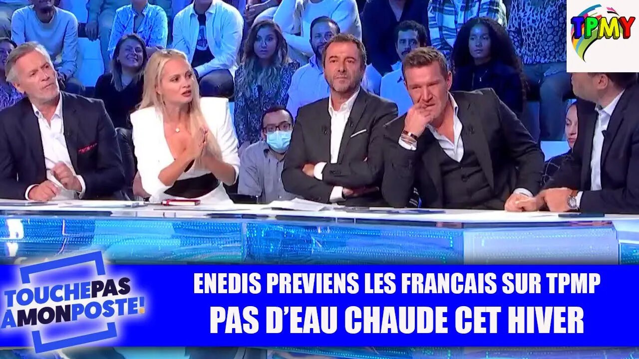 Les Français privés d'eau chaude cet hiver, porte-parole d’Enedis dans #TPMP #LINKY #HANOUNA #VERDEZ