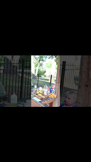 Bloopers - My Son Decided He Needed To Use The Restroom Outside While I’m Filming! #mybloopers
