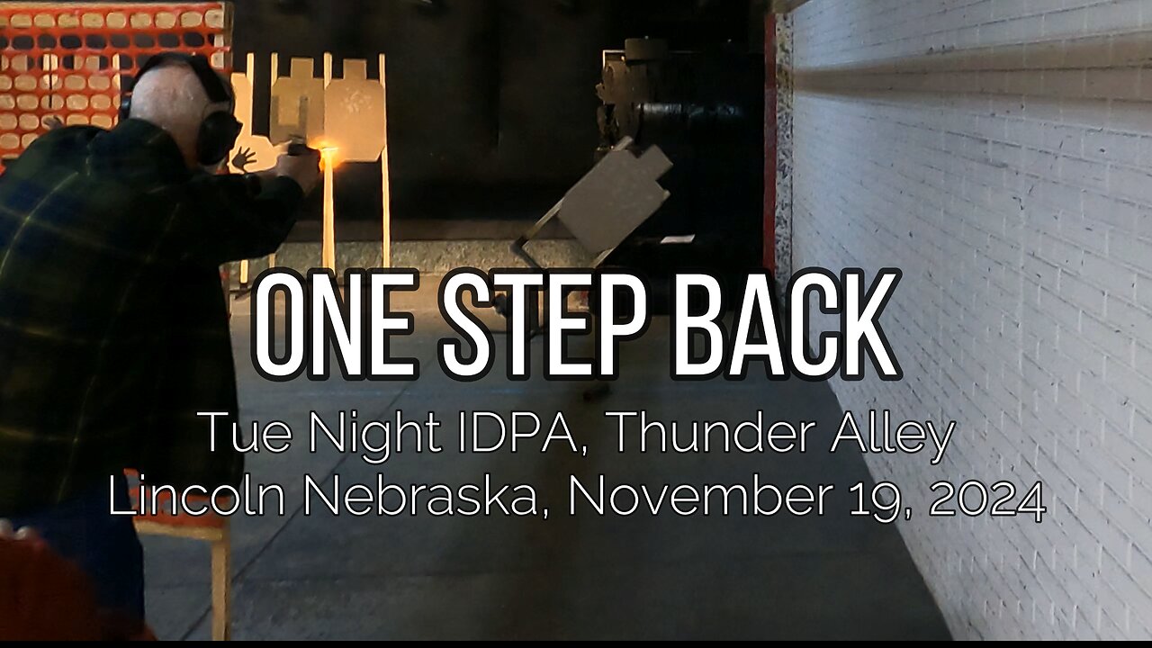 IDPA - One Step Back