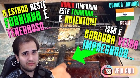 MUITA SUJEIRA E GORDURA IMPREGNADA! Reagindo a COMIDA DE RUA INDIANA: MISTO QUENTE! | Veja Aqui