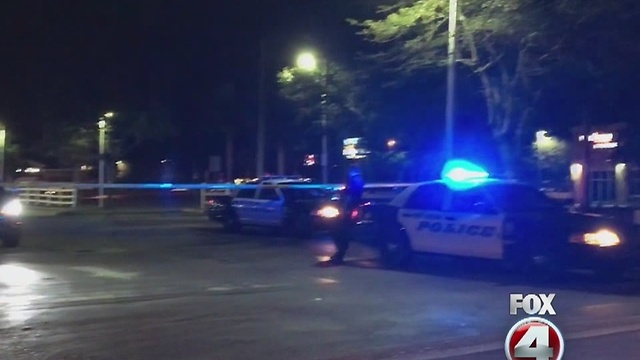 Stabbing at Fort Myers gas station