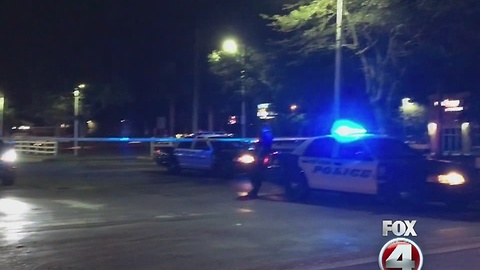 Stabbing at Fort Myers gas station