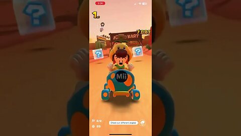 Mario Kart Tour - Wiggler Mii Racing Suit Gameplay