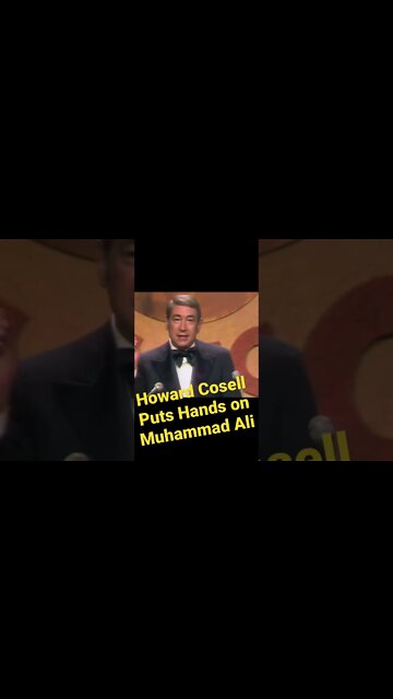 Howard Cosell - Puts hands on Muhammad Ali