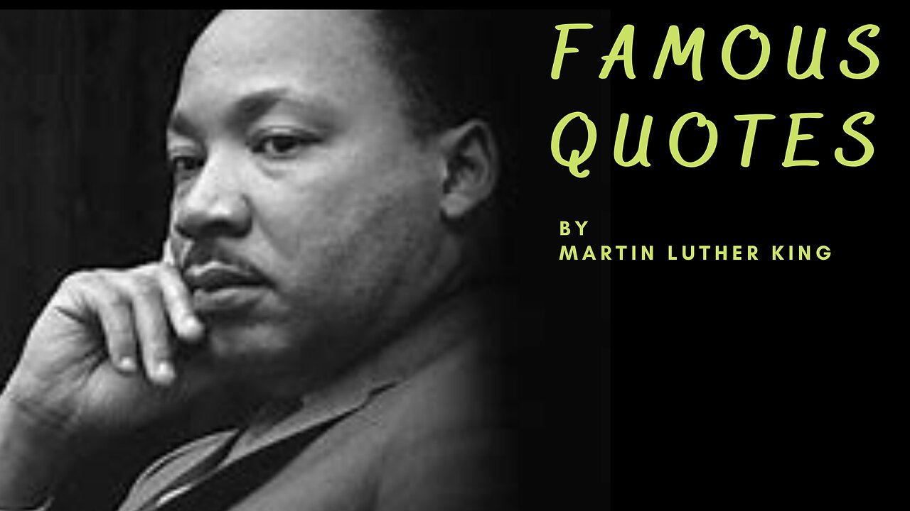 Martin Luther King Quotes