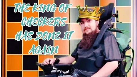 QUADRIPLEGIC PLAYS CHECKERS