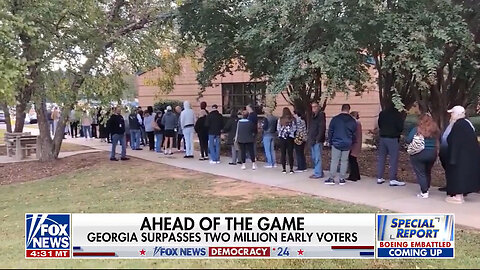 Georgia Surpasses Two Million Early Voters, Weeks Before Election Day