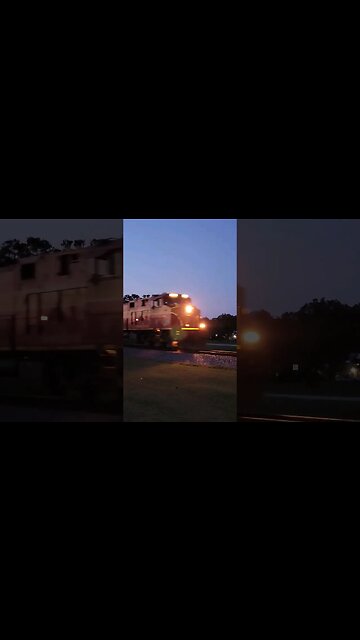 Florida East Coast Railway FEC-107 at Wilder Blvd Crossing Daytona Beach Golf Club #railfanrob #fec