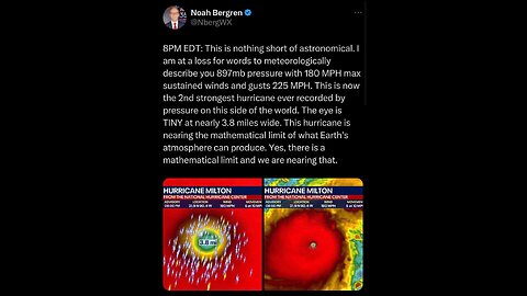 👀 This is Some Apocalyptic Shit | Milton CAT 5 | EVACUATE NOW