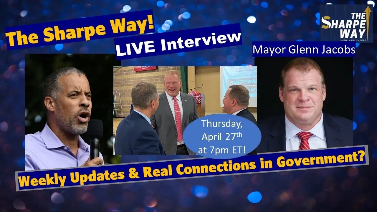 Weekly Updates & Real Connections in Government? Knox County Mayor Glenn Jacobs discusses.