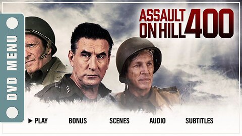 Assault on Hill 400 - DVD Menu