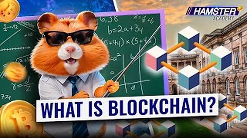 BLOCKCHAIN. The main idea in 116 seconds 🟨 HAMSTER ACADEMY