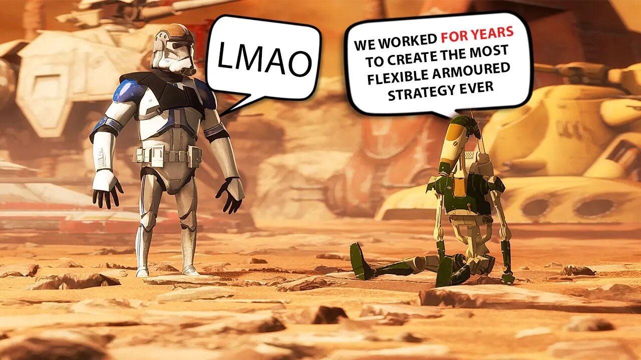 Whose Armoured Tactics were TRULY Superior in the Clone Wars?