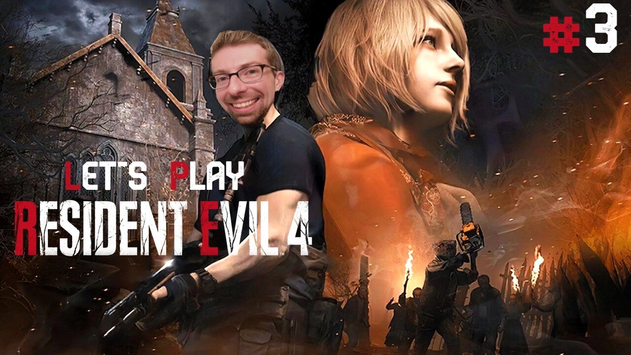 Off to the lake! - Let's Play Resident Evil 4 Remake Part 3 (Viewers 18+)