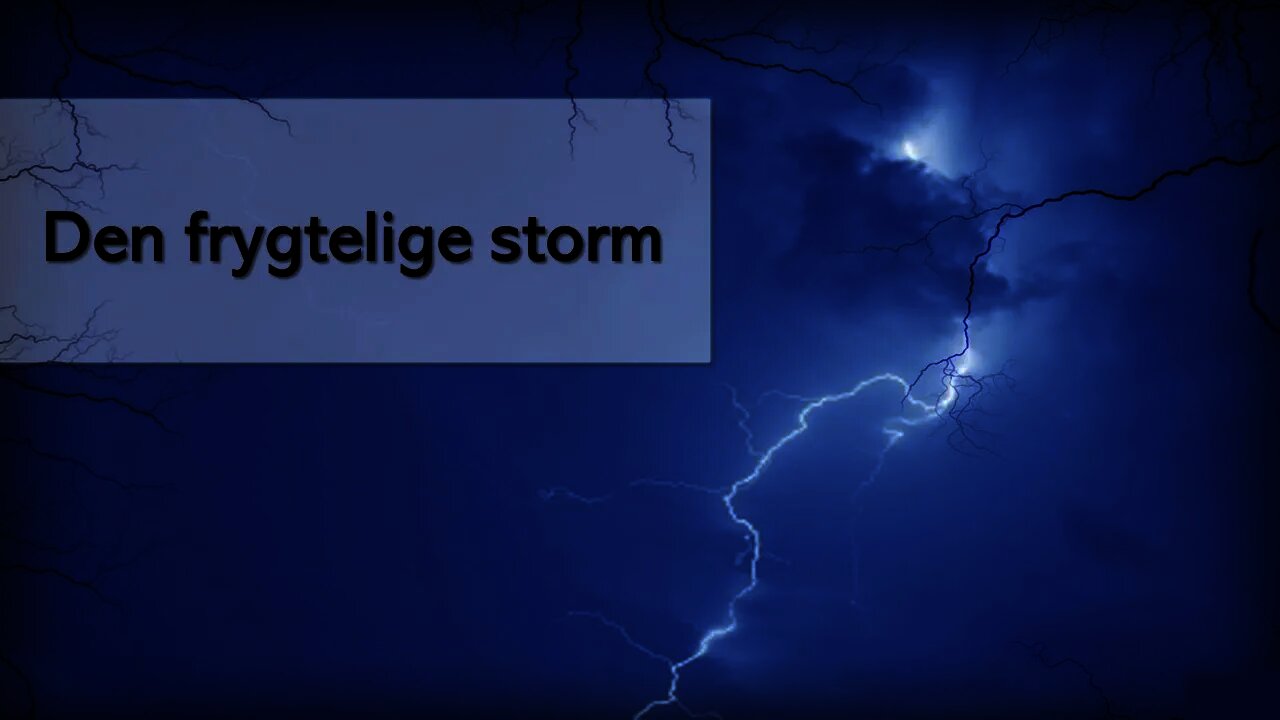 Den frygtelige storm