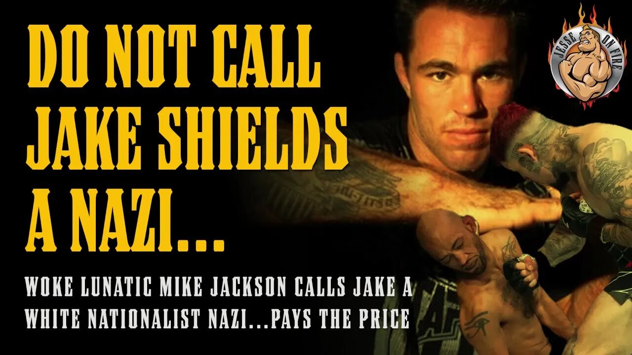 Jake Shields Called a NAZI by Woke LUNATIC & Lunatic pays the price