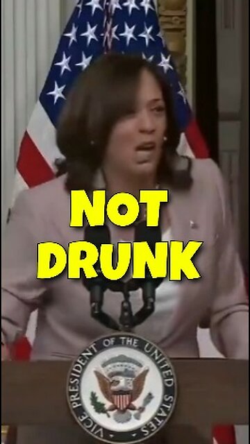 Kamala Is Totally Not Drunk. She's Joyful.