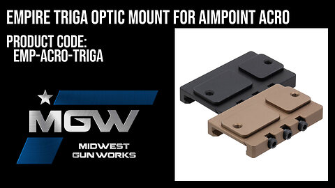 Empire TRIGA Optic Mount for Aimpoint Acro - EMP-ACRO-TRIGA