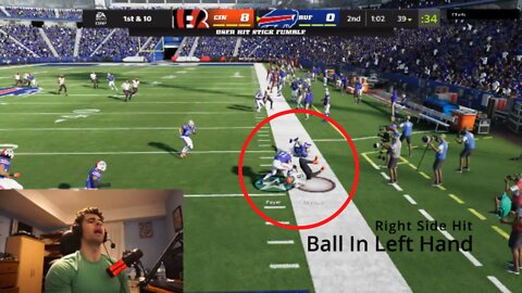 Joe Burrow FUMBLE Is Confusing Madden NFL 22 Gameplay