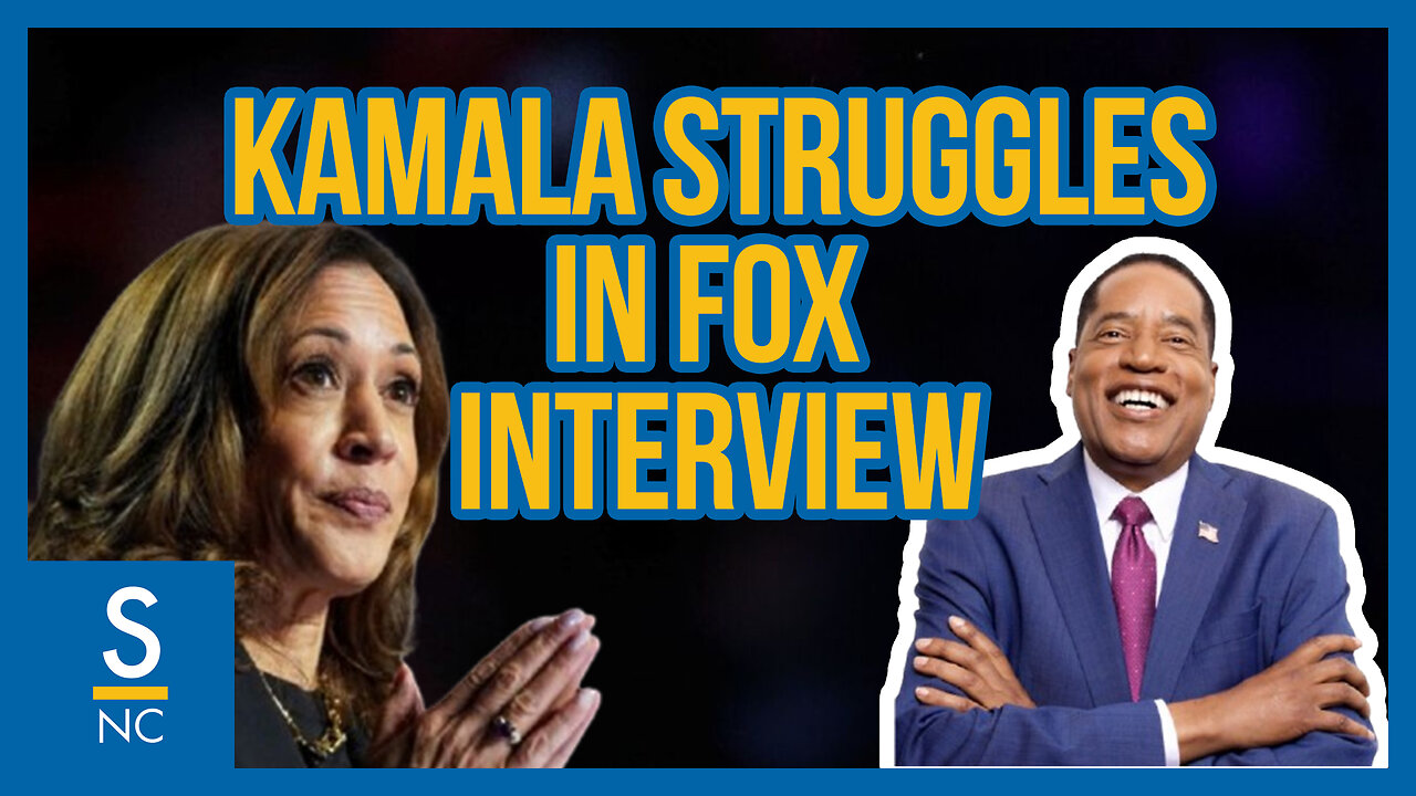 Kamala Struggles in Interview with Fox News