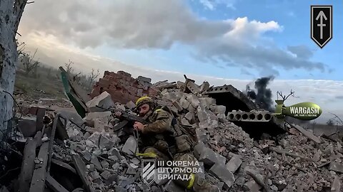 Footage of the fighting in Andreevka