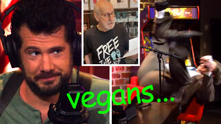 Crazy Vegan Actor Glues Himself To Starbucks... | Louder With Crowder