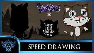 Speed Drawing: Happy Tree Friends Fanon - Chaily | Mobebuds Style