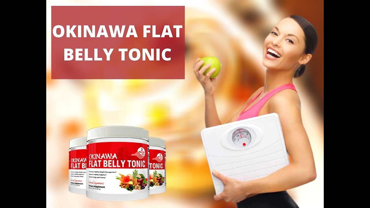 Lose weight quickly with supplement --The Okinawa Flat Belly Tonic