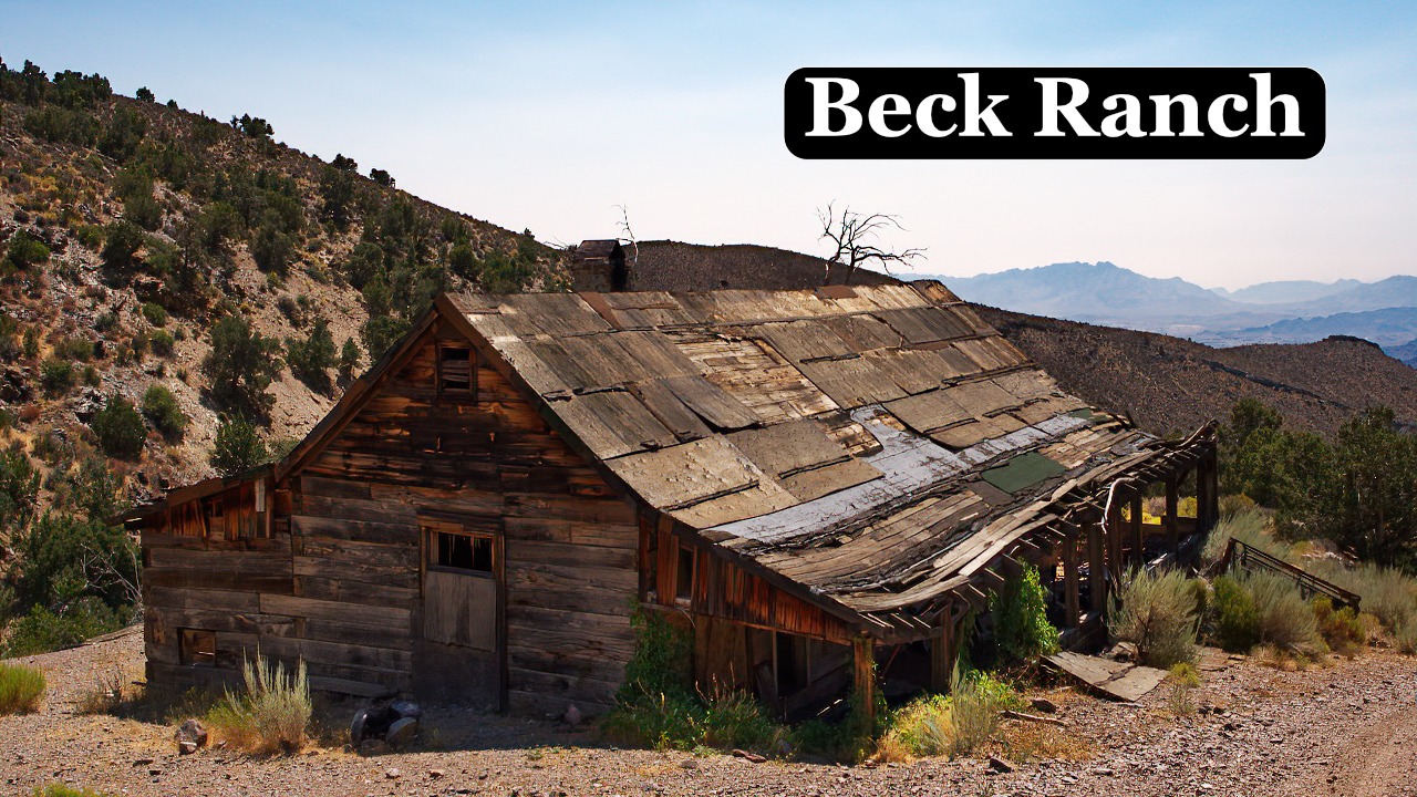 Long Forgotten Family Homestead Deep in the Nevada Mountains