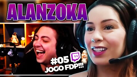 MELHORES MOMENTOS DO ALANZOKA NAS LIVES │CLIPES ENGRAÇADOS - 05 #ALANZOKA - REACT