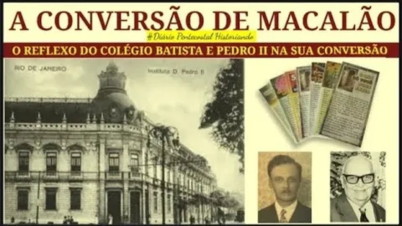 A CONVERSÃO DE MACALÃO | EXPERIÊNCIAS QUE CULMINARAM NA BUSCA PELO EVANGELHO DE CRISTO