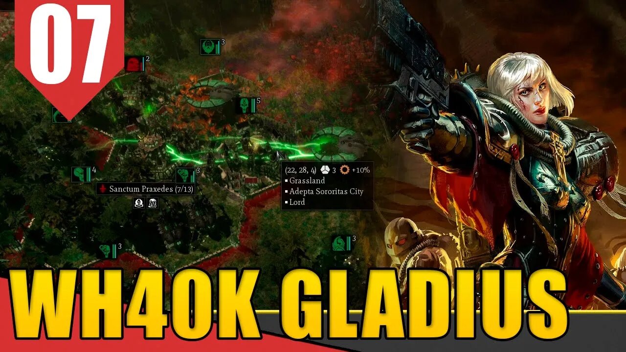 INVASÂO NECRON - Warhammer 40k Gladius Relics of War Sisters of Battle #07 [Gameplay PT-BR]