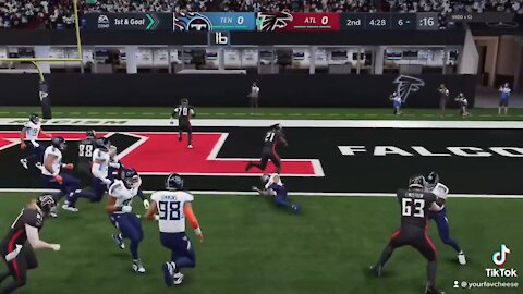 Easy Touchdown Run For Todd Gurley Madden 21