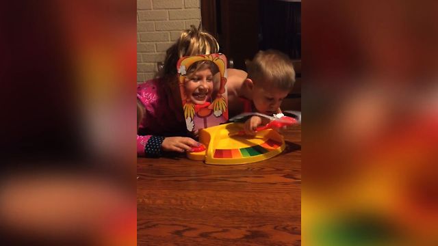 Boy Has Sweet Reaction To Losing Pie Face